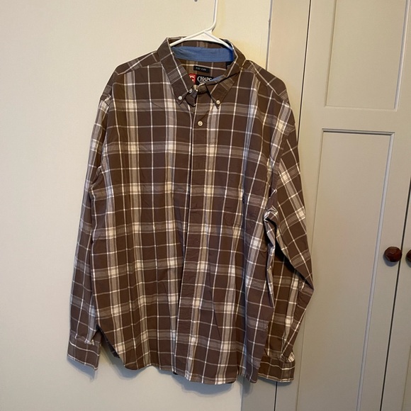 Chaps men’s long sleeve button down shirt - Picture 1 of 5